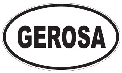 GEROSA - Oval Magnet