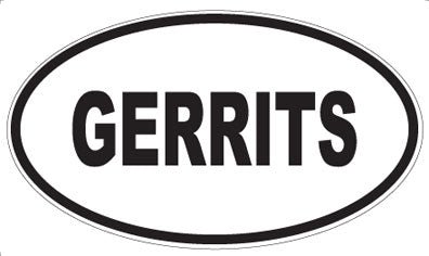 GERRITS - Oval Magnet