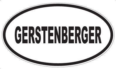 GERSTENBERGER - Oval Magnet