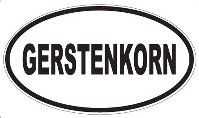 GERSTENKORN - Oval Magnet
