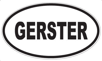 GERSTER - Oval Magnet