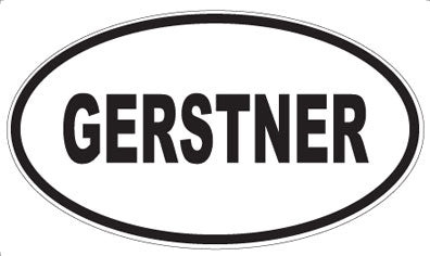 GERSTNER - Oval Magnet