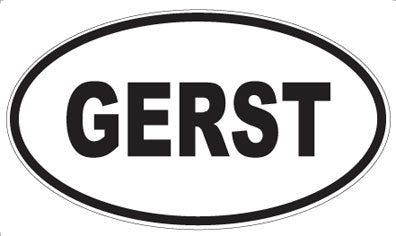 GERST - Oval Magnet
