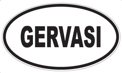 GERVASI - Oval Magnet