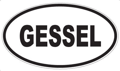 GESSEL - Oval Magnet