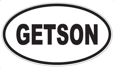 GETSON - Oval Magnet