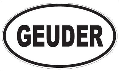 GEUDER - Oval Magnet