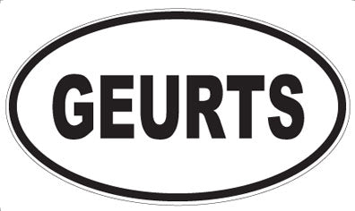GEURTS - Oval Magnet