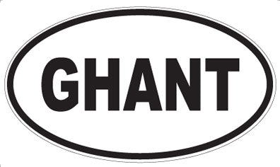 GHANT - Oval Magnet
