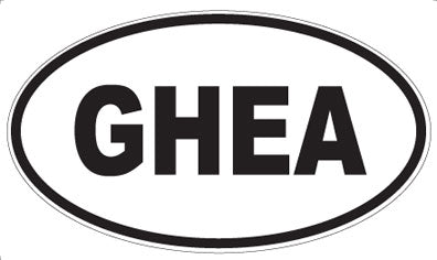 GHEA - Oval Magnet