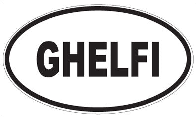 GHELFI - Oval Magnet
