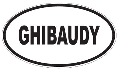 GHIBAUDY - Oval Magnet