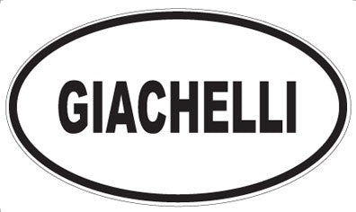 GIACHELLI - Oval Magnet