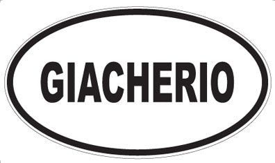 GIACHERIO - Oval Magnet