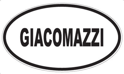 GIACOMAZZI - Oval Magnet
