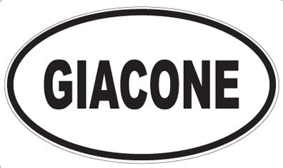 GIACONE - Oval Magnet