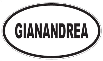 GIANANDREA - Oval Magnet