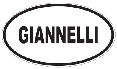 GIANNELLI - Oval Magnet
