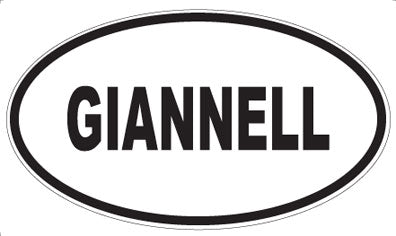 GIANNELL - Oval Magnet