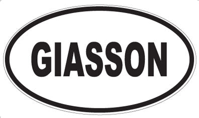 GIASSON - Oval Magnet