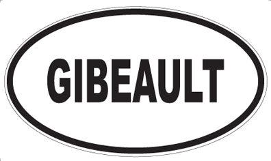 GIBEAULT - Oval Magnet