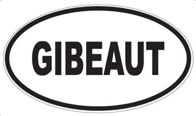GIBEAUT - Oval Magnet