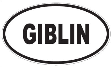 GIBLIN - Oval Magnet