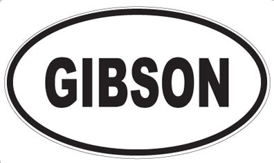 GIBSON - Oval Magnet