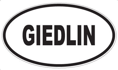 GIEDLIN - Oval Magnet