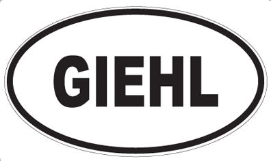 GIEHL - Oval Magnet
