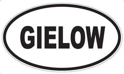 GIELOW - Oval Magnet