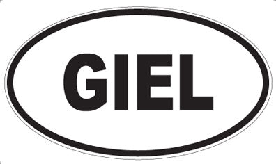 GIEL - Oval Magnet