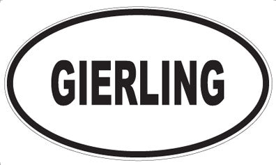 GIERLING - Oval Magnet