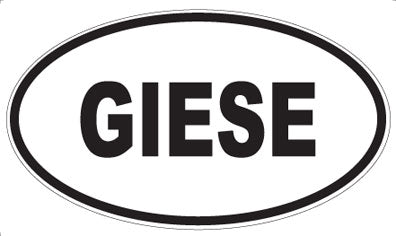 GIESE - Oval Magnet