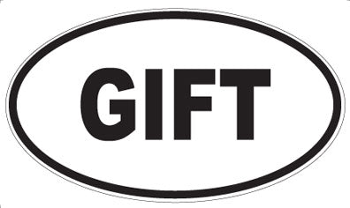 GIFT - Oval Magnet