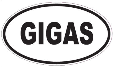 GIGAS - Oval Magnet