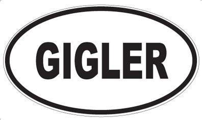 GIGLER - Oval Magnet