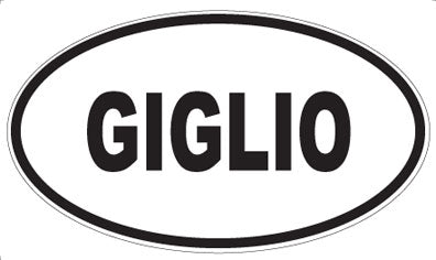 GIGLIO - Oval Magnet