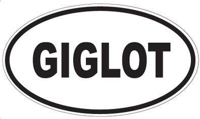GIGLOT - Oval Sticker