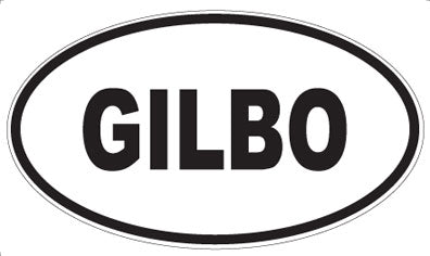 GILBO - Oval Magnet