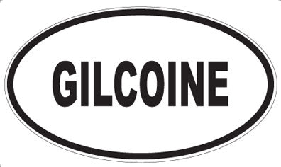 GILCOINE - Oval Magnet