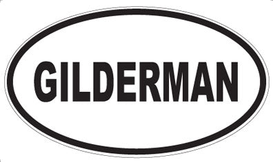 GILDERMAN - Oval Magnet