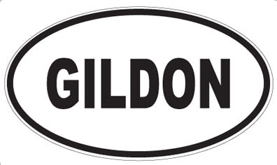 GILDON - Oval Magnet
