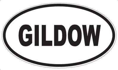 GILDOW - Oval Magnet