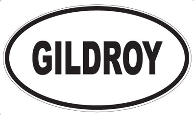 GILDROY - Oval Magnet