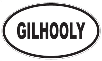 GILHOOLY - Oval Magnet