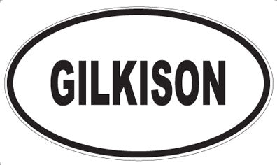 GILKISON - Oval Magnet