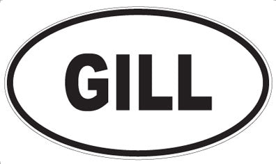 GILL - Oval Magnet