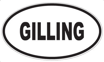 GILLING - Oval Magnet