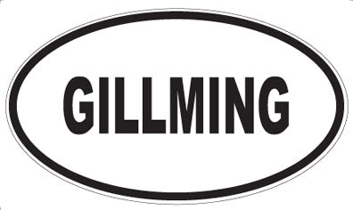 GILLMING - Oval Magnet